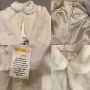 Girls Gymboree fur like coat